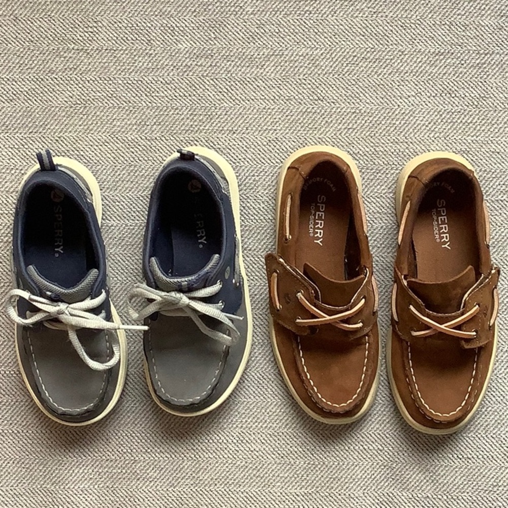 Boys Sperry Boat Shoes (11.5 & 12)